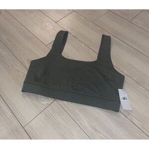 Jenni Square Neck Bra Bralette Bra Unlined WF WPL8046 Womens XXL Green New Nwt